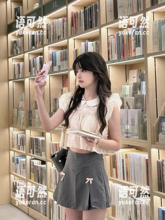 MyGirl美媛馆 - 夏茉GIGI学姐无圣光写真图集，笑出腹肌的同时也能被美貌冲击！