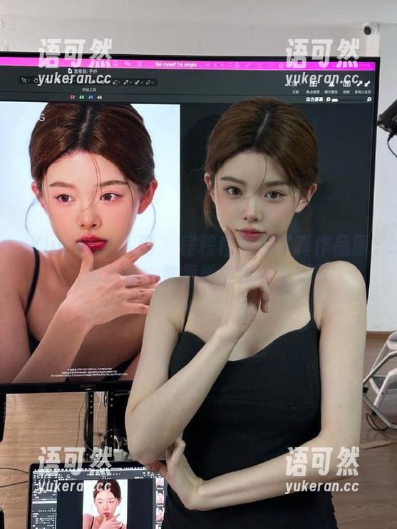 Xiuren秀人网 - 程程程黑色写真作品原图欣赏，掌握她的时尚密码