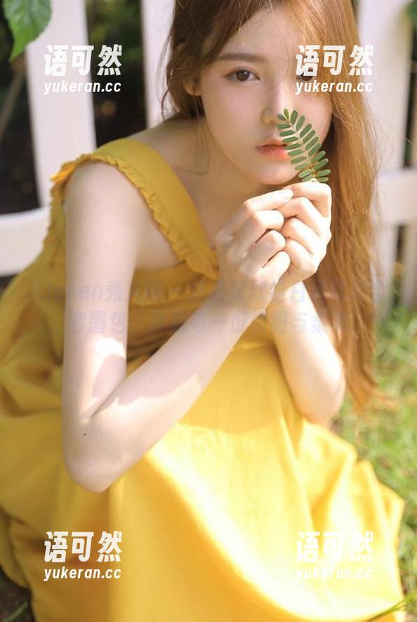 Xiuren秀人网 - 精品顾欣怡白裙写真全套图包，尽藏每一份俏丽与柔美