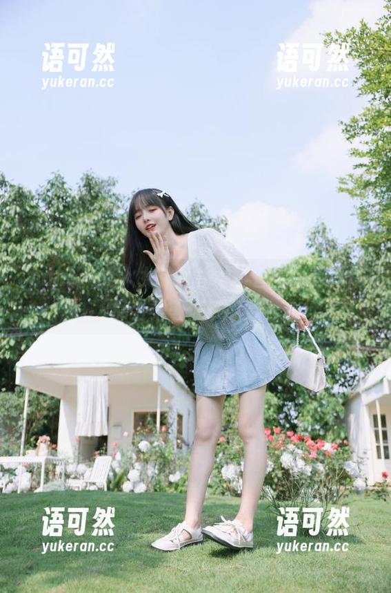 pans - 迷人女仆风格，小鱼全新写真作品合集等你来欣赏！