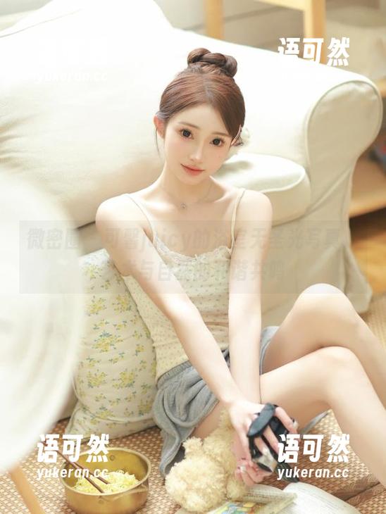 微密圈 - 可馨juicy的浴室无圣光写真，艺术与自然的和谐共鸣