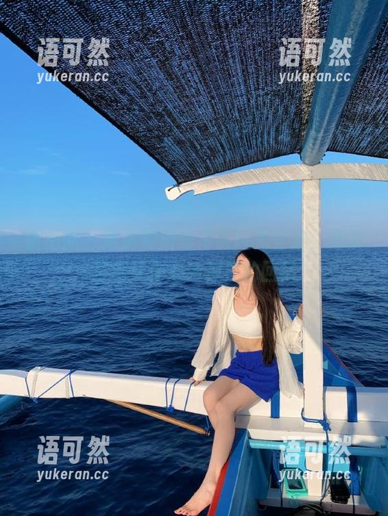微密圈 - 欣赏周妍希海滩风光全集，海滨写真让你心驰神往的回忆