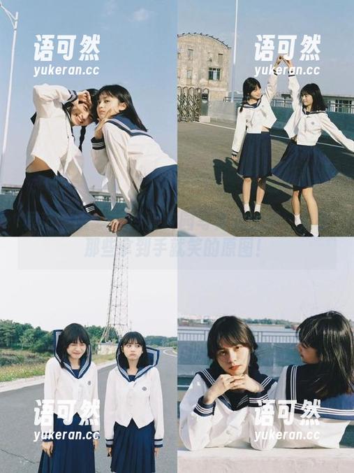 模范学院 - 夏玲蔓校园写真大公开：分享那些拿到手就笑的原图！
