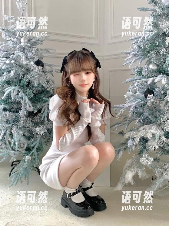 模范学院 - 欣赏柳侑绮Sevenbaby女孩的光影魅力，完整的原图与图包奉上