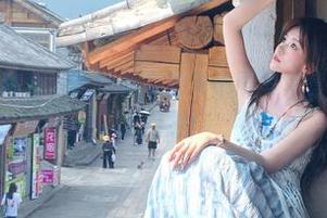 甜甜蜜蜜：白莉爱吃巧克力的关小雨写真套图，带你进入幻想！