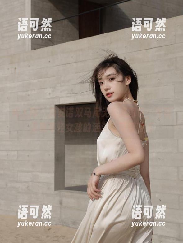 秀人网 - 唐安诺双马尾无圣光图包，完美呈现年轻女孩的活泼与可爱特质